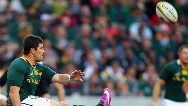 Morne Steyn kicked all 18 points for South Africa.