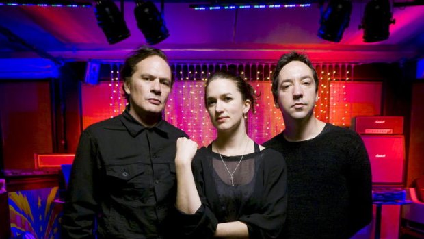 The Adults (from left) Shayne Carter, Julia Deans and Jon Toogood.