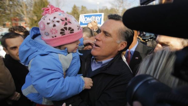 "Are you going to fire the baby?" Mitt Romney is taking flack on the campaign trail for his quip.