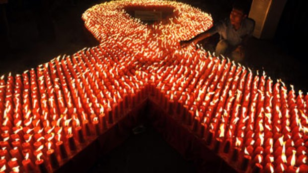 Hope for help...World AIDS Day was marked on Tuesday more than 33 million people live with HIV or AIDS.