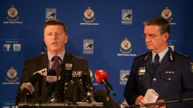 Vigilant: NSW Police Commissioner Andrew Scipione.