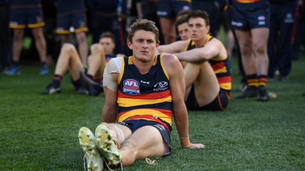 Adelaide Crows 'totally devastated' after grand final loss to Richmond Tigers