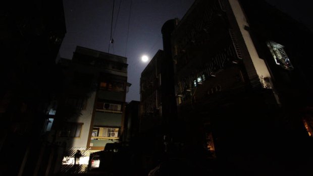 Kolkata is plunged into darkness.