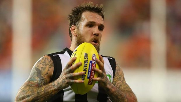 Dane Swan has been dogged by injuries this season as in few others.