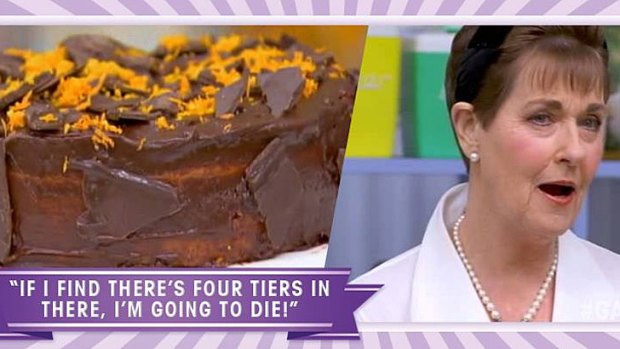 Cutting remarks ... Kerry Vincent provides great entertainment on <i>The Great Australian Bake Off</i>.