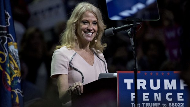 Kellyanne Conway, campaign manager for Donald Trump.
