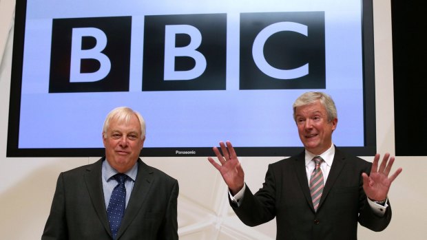 "What happened was profoundly wrong. It should never have happened, it should certainly have been stopped." ... BBC Director-General Tony Hall, right, on child abuser Jimmy Savile.