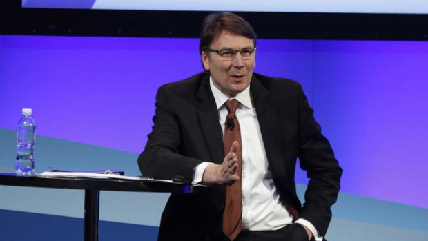 In the box seat: Telstra CEO David Thodey.