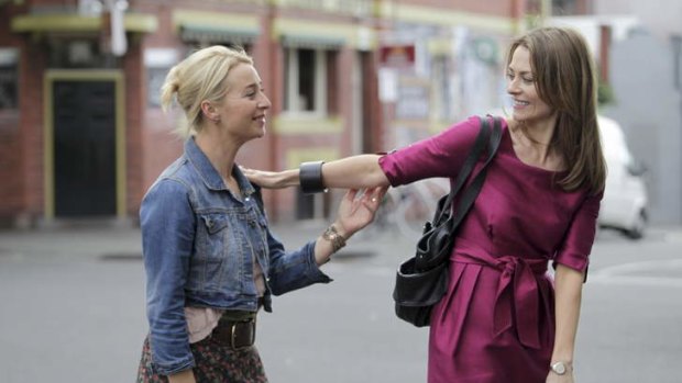 Head-to-head: <em>Offspring</em> stars Asher Keddie and Kat Stewart both nominated for outstanding actress.