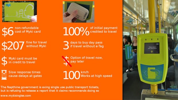 The Public Transport Users Association compares myki vs e-tag.