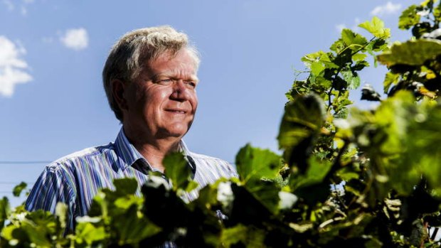 Despite his busy schedule both in Australia and overseas, Brian Schmidt makes the time for his Maipenrai vineyard at Sutton.