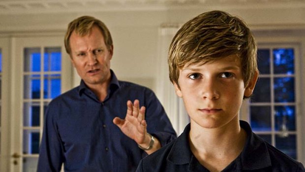 In harm's way ... Claus (Ulrich Thomsen) and Christian (William Johnk Nielsen).