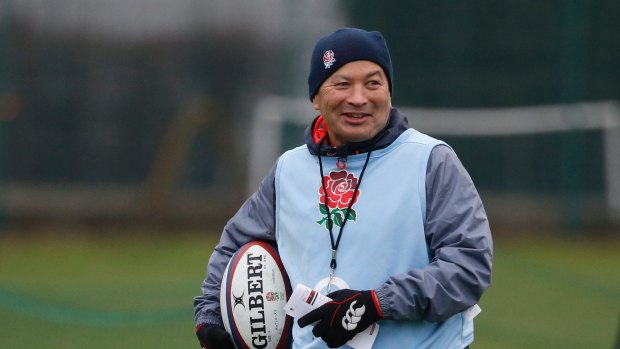 "I'm delighted to extend, it's quite exciting": Eddie Jones.