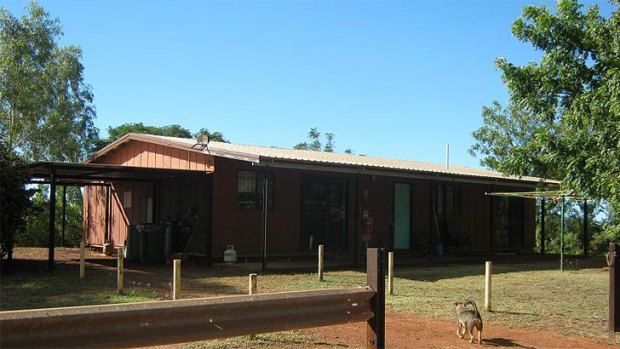 The usually peaceful surrounds of Pardoo Station.
