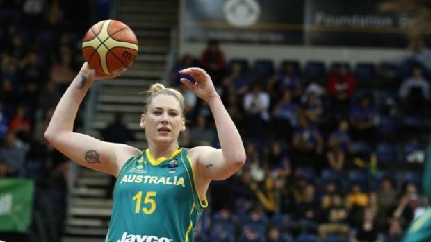 Sitting this one out: Opals superstar Lauren Jackson is missing the world championship due to a knee injury.