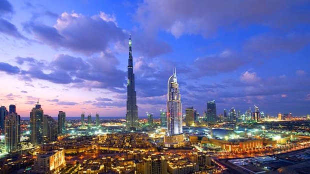 High ambition: Dubai is already home to the world's tallest building, the Burj Khalifa skyscraper.
