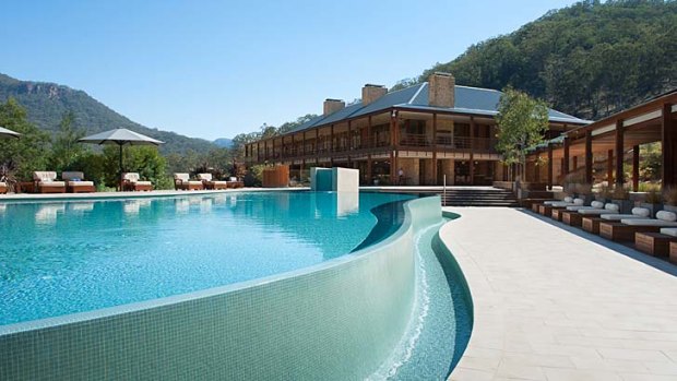 Wolgan Valley ... rated Australia's best hotel.