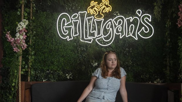 Jess Sowersby at Gilligan's Backpackers in Cairns.