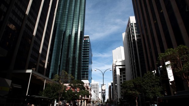 Vacant office space is finally slowing down in Perth.
