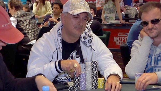 Fraud probe: Champion poker player Bill Jordanou.