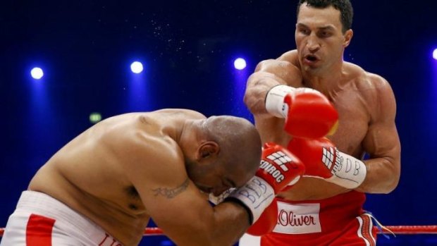 Wladimir Klitschko landed 147 punches to Alex Leapai's 10.