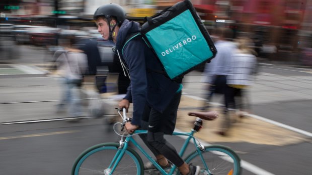 Bicycle-riding food couriers have revolutionised the delivery industry.