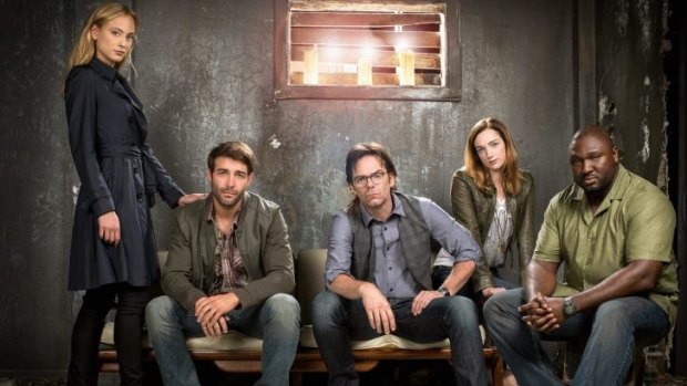 The cast of <i>Zoo</i>, a drama based on the bestselling novel by James Patterson.