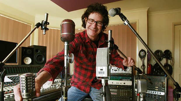 Muso and engineer Neil Gray owns more than 50 microphones.
