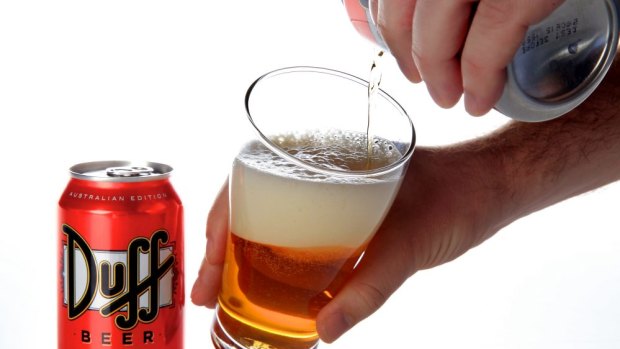 A a new Duff beer is launching in Australia. 