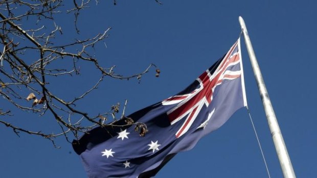 Outdated? The Australian flag.