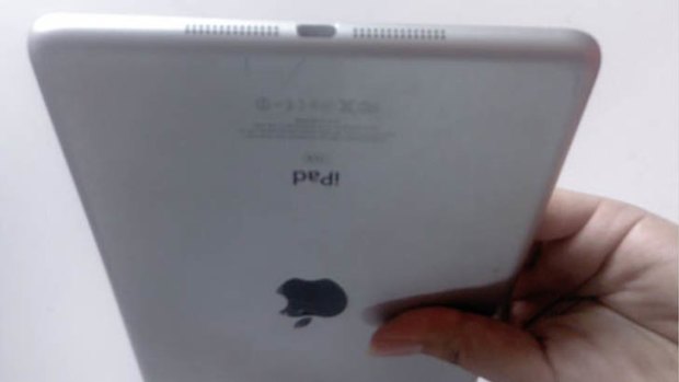 An alleged photo of the rumoured iPad Mini which appeared on the Bolopad website. <i>Photo: <a href="http://www.bolopad.com/html/show-22-1510-1.html">Bolopad</a></i>