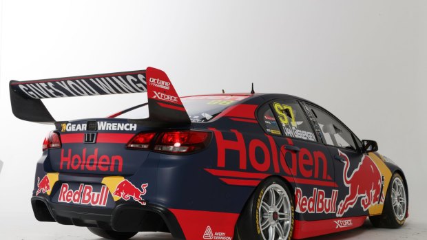 The new Holden Racing Team Commodore.