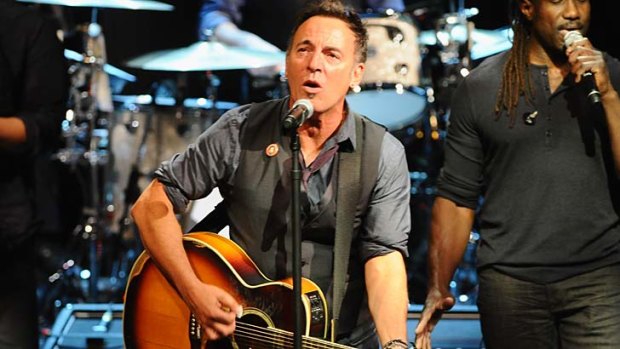 Not heading our way ... Bruce Springsteen will perform a series of shows in 2013 but not in Perth.