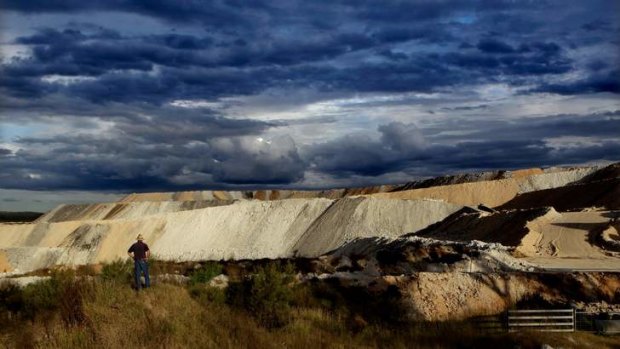 Leard State Forest, at Whitehaven's Maules Creek open-cut coal mine in northern NSW.