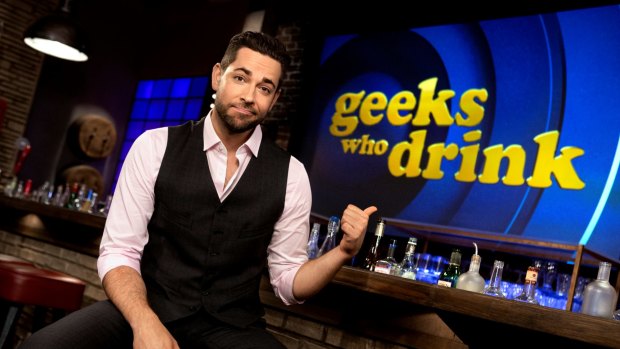 Zachary Levi puts people's knowledge of pop culture and sci-fi trivia to the test in <i>Geeks Who Drink</I>.