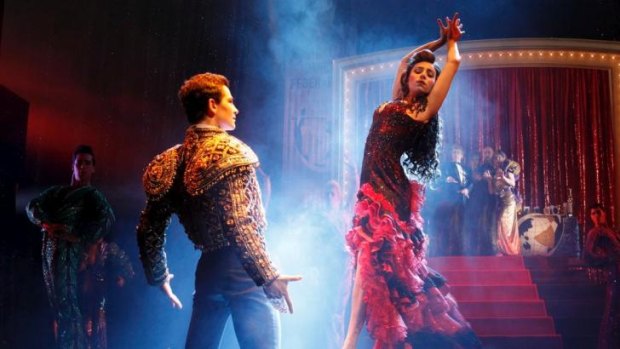 Critically unloved but well represented among the nominees: <i>Strictly Ballroom The Musical</i>. 