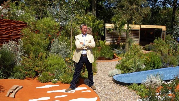 Jim Fogarty's Australian native garden based on the Royal Botanic Gardens at Cranbourne.