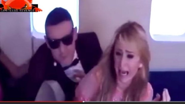 Paris Hilton has been tricked into thinking she was in a crashing plane on a TV show.
