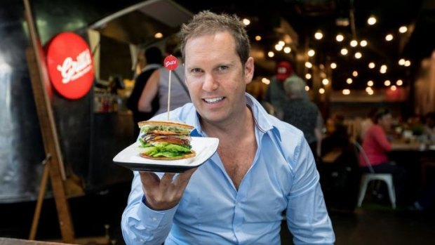Grill'd founder Simon Crowe's business is growing in a competitive world.