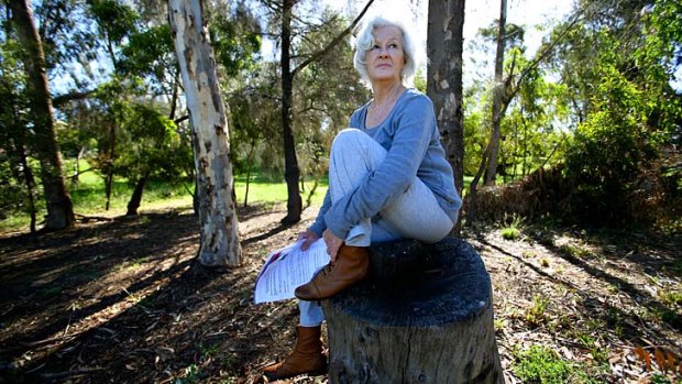 Ascot Vale resident Dalene Shepherd is concerned about the proximity of the planned off-ramp to her home.