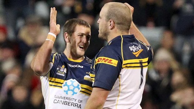 Bucking Brumbies &#8230; ACT are in the hunt for title.