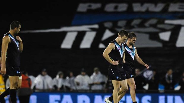 Port Adelaide is at an all-time low, on and off the field.