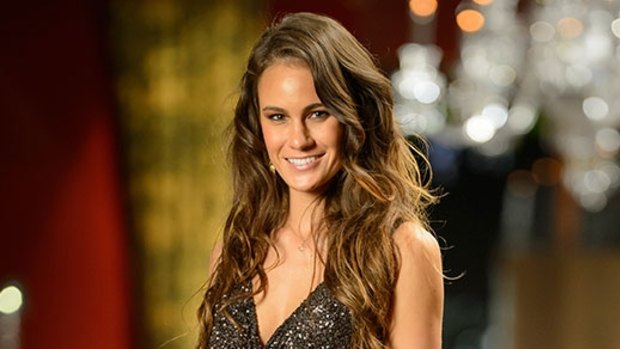 Big step: Former Bachelorette Alana Wilkie is pregnant with her first child.