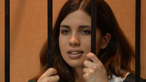 Moved to a Siberian prison colony: Pussy Riot member Nadezhda Tolokonnikova.