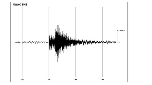 The tremor that shook the Goldfields had a magnitude of 5.5.