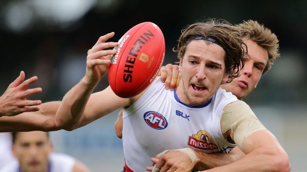 High expectation: Bulldog Marcus Bontempelli is second-favourite to win the Brownlow Medal this year. 