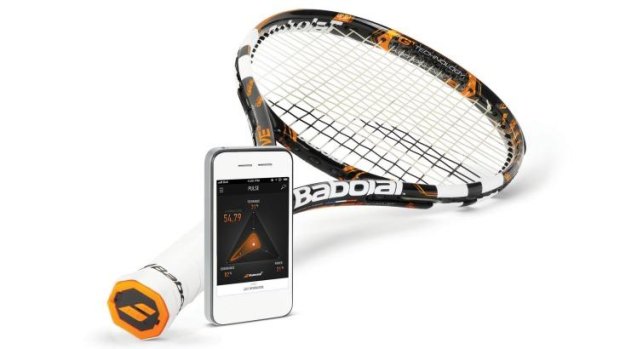 Hard drive: The new Babolat Play is the world's first connected tennis racquet.