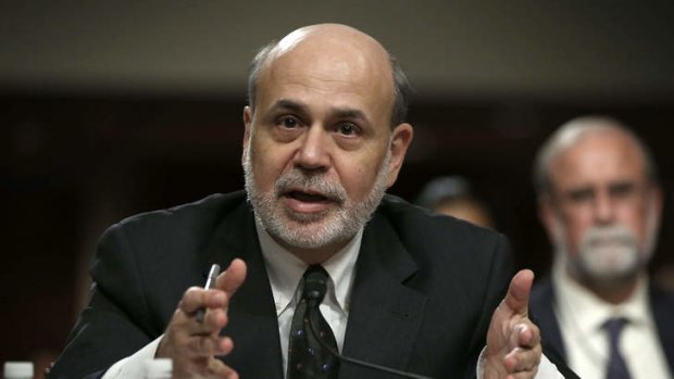 Timing: Fed chairman Ben Bernanke delivers his economic outlook.