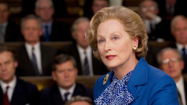 Test of mettle ... Meryl Streep's portrayal 'gets' Margaret Thatcher's mannerisms but misses on one count - her walk.