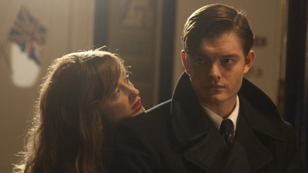 Too tough to touch: Teen gangster Pinkie Brown (Sam Riley) is frightened by his feelings for Rose (Andrea Riseborough) in Rowan Joffe's quality crime thriller Brighton Rock.